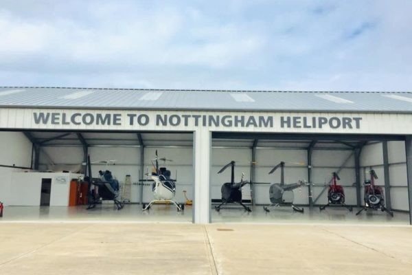 Join our event at Nottingham Heliport 